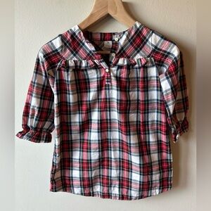 Girls Crewcuts Plaid Pajamas